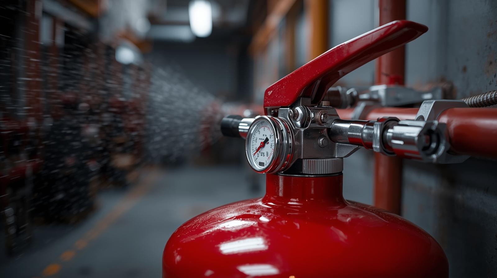 9KG Automatic Fire Extinguisher — Sprinkler Type